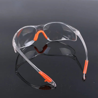 Lab Work Safety Eye Protective Glasses PC Material Anti Impact Wind Dust Proof Goggles Safety Riding Clear Glasses Leedoar