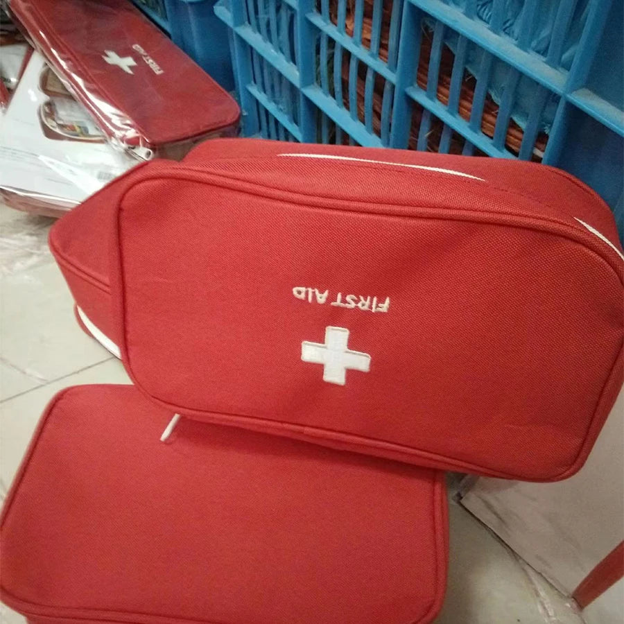 Large Capacity First Aid Kits Portable Outdoor Survival Disaster Earthquake Emergency Bags Big Capacity Home/Car Medical Package Leedoar