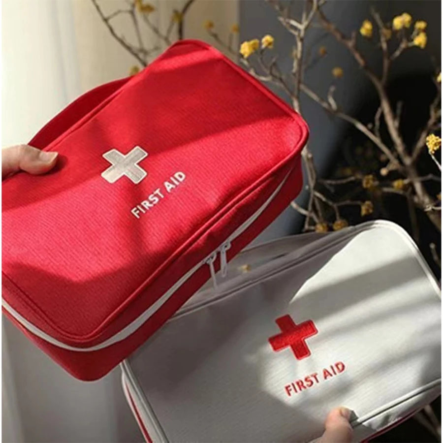 Large Capacity First Aid Kits Portable Outdoor Survival Disaster Earthquake Emergency Bags Big Capacity Home/Car Medical Package Leedoar