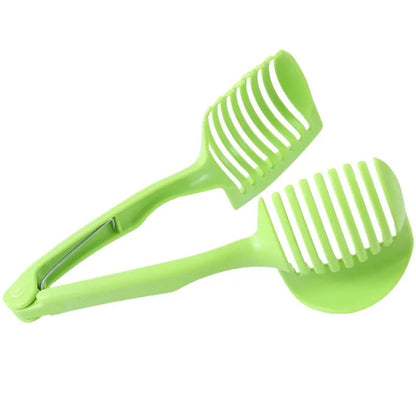 Lemon Tomato SlicerMultifunctional Fruit Divider with HandleTomato SlicerHousehold Cutting Lemon Slicer Leedoar