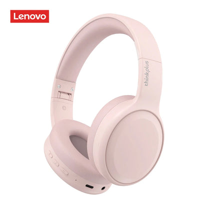 Lenovo TH30 Wireless Bluetooth Headphones with Headwear Earmuffs, Sports Earphones, Esports Games with Microphone Leedoar