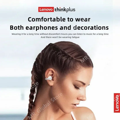 Auriculares inalámbricos Lenovo XT83 II TWS con Bluetooth 5.3, diseño de clip para la oreja, control táctil, voz HD, auriculares deportivos 2023 