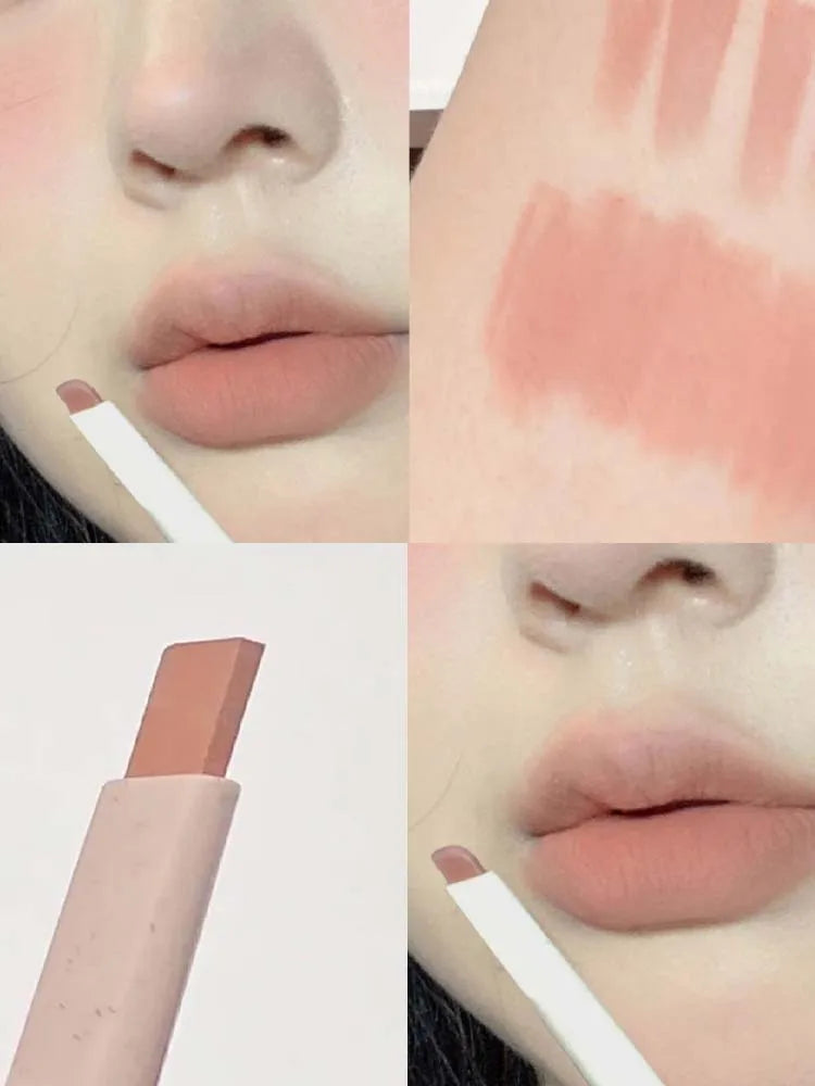 Light sweet and soft fog lipliner outlines the lip shape, lasting, not easy to fade, not take off makeup, nude pink lip liner Leedoar