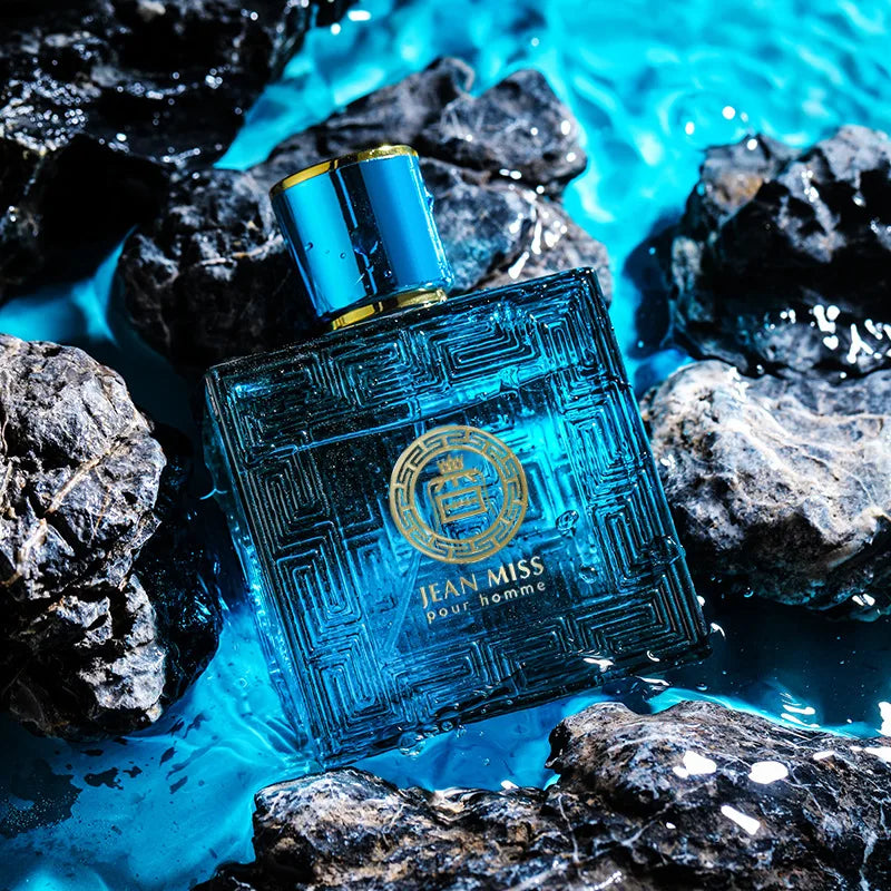 Luxury 50ml Men's Perfume Cologne Scent Eau De Parfum Spray Homme Perfume Blue Lasting Oriental Woody Tone Charming Sexually