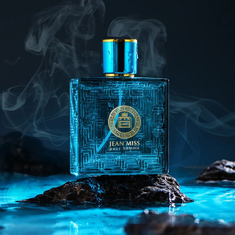 Luxury 50ml Men's Perfume Cologne Scent Eau De Parfum Spray Homme Perfume Blue Lasting Oriental Woody Tone Charming Sexually