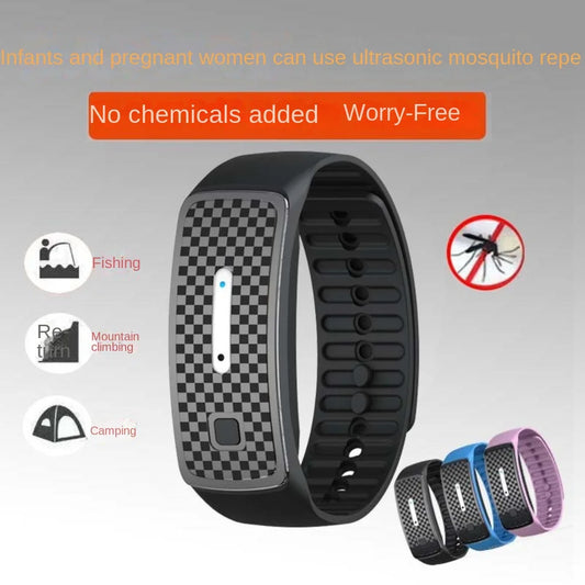 M30 Nuevo Repelente de Mosquitos Ultrasónico Electrónico de Verano y Pulsera Anti-mosquitos Inteligente para Exteriores al Aire Libre de Silicona Anti-mosquitos 