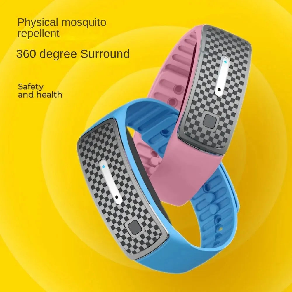 M30 Nuevo Repelente de Mosquitos Ultrasónico Electrónico de Verano y Pulsera Anti-mosquitos Inteligente para Exteriores al Aire Libre de Silicona Anti-mosquitos 