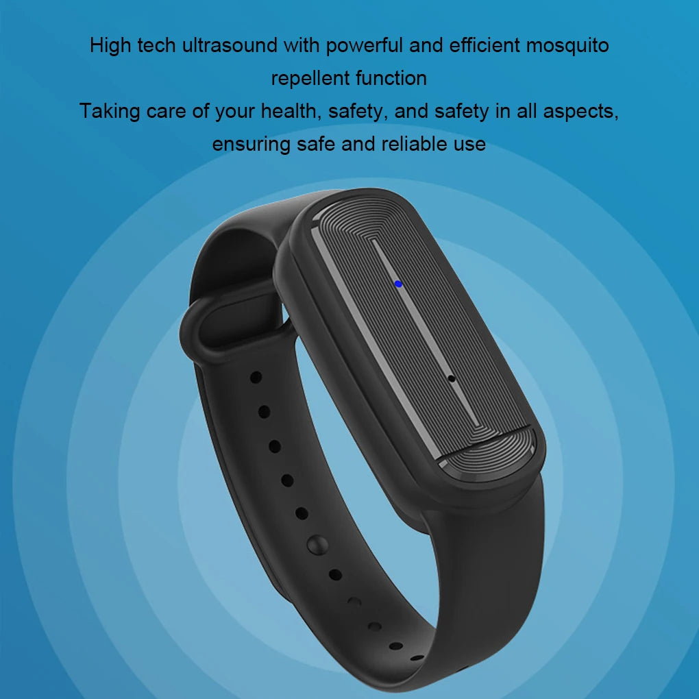 M90 Ultrasonic Anti Mosquito Bracelet for Kids 100% Natural Non Toxic SummerEssential Mosquito Repellent Pest Reject Watch Leedoar