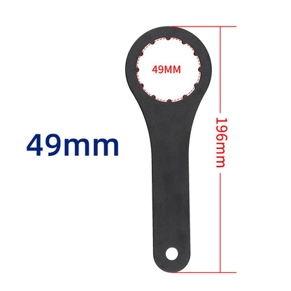 Llave de pedalier de bicicleta MEROCA de 44 mm, 46 mm, 49 mm, muesca 16/24 para IXF BB51 BB52 DUB, herramienta de reparación e instalación de bicicletas 