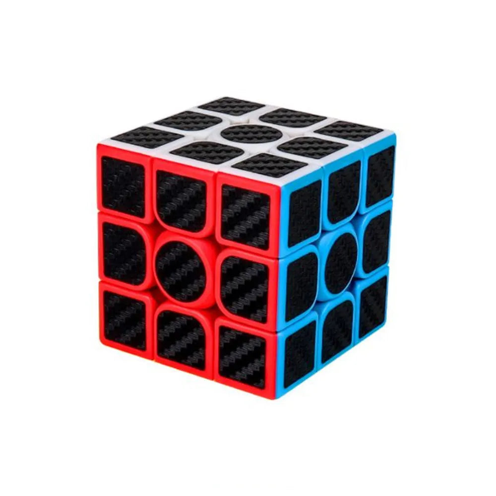 MOYU Meilong 3x3 Professional Magic Cube Carbon Fiber Sticker Speed Cube Puzzle Educational Cubo Magico Toys For Children Leedoar