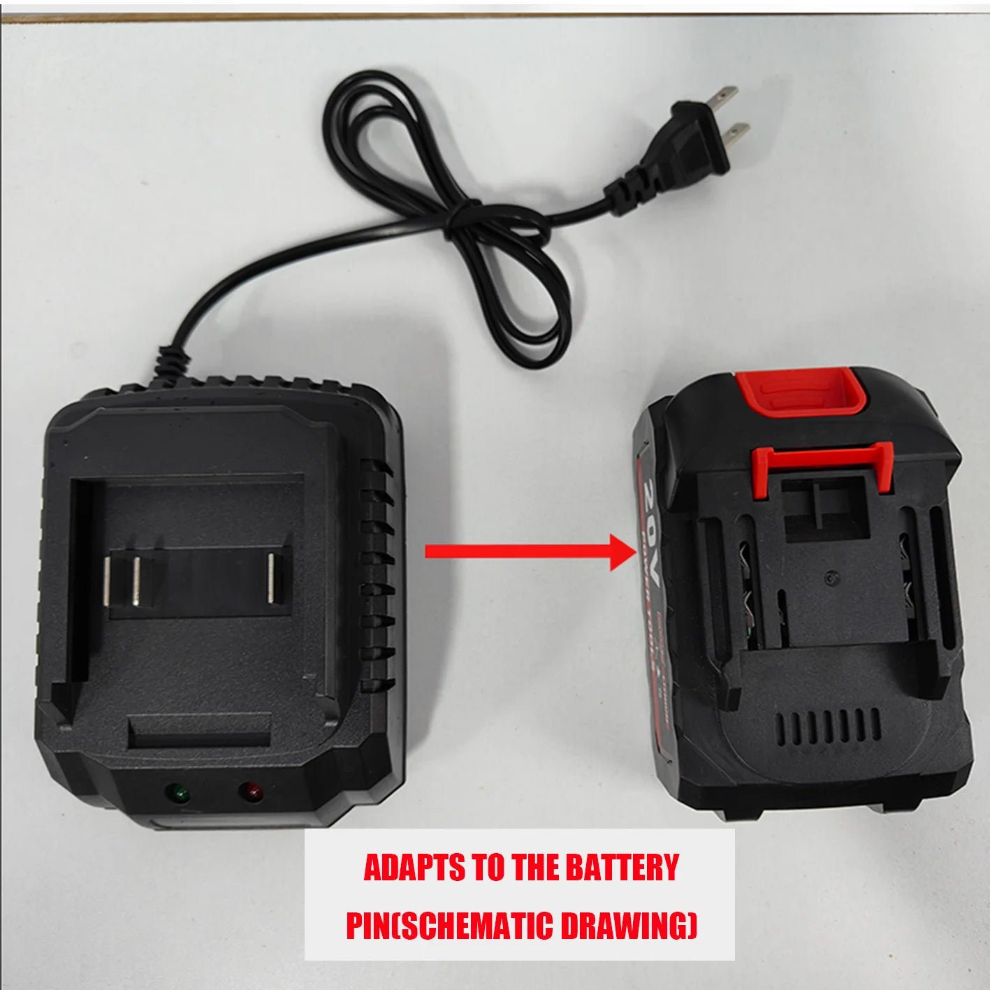 MT Battery Model Charger 18V 21V Electric Drill Electric Wrench Angle Grinder Charger Electric Tool Battery Charger Leedoar