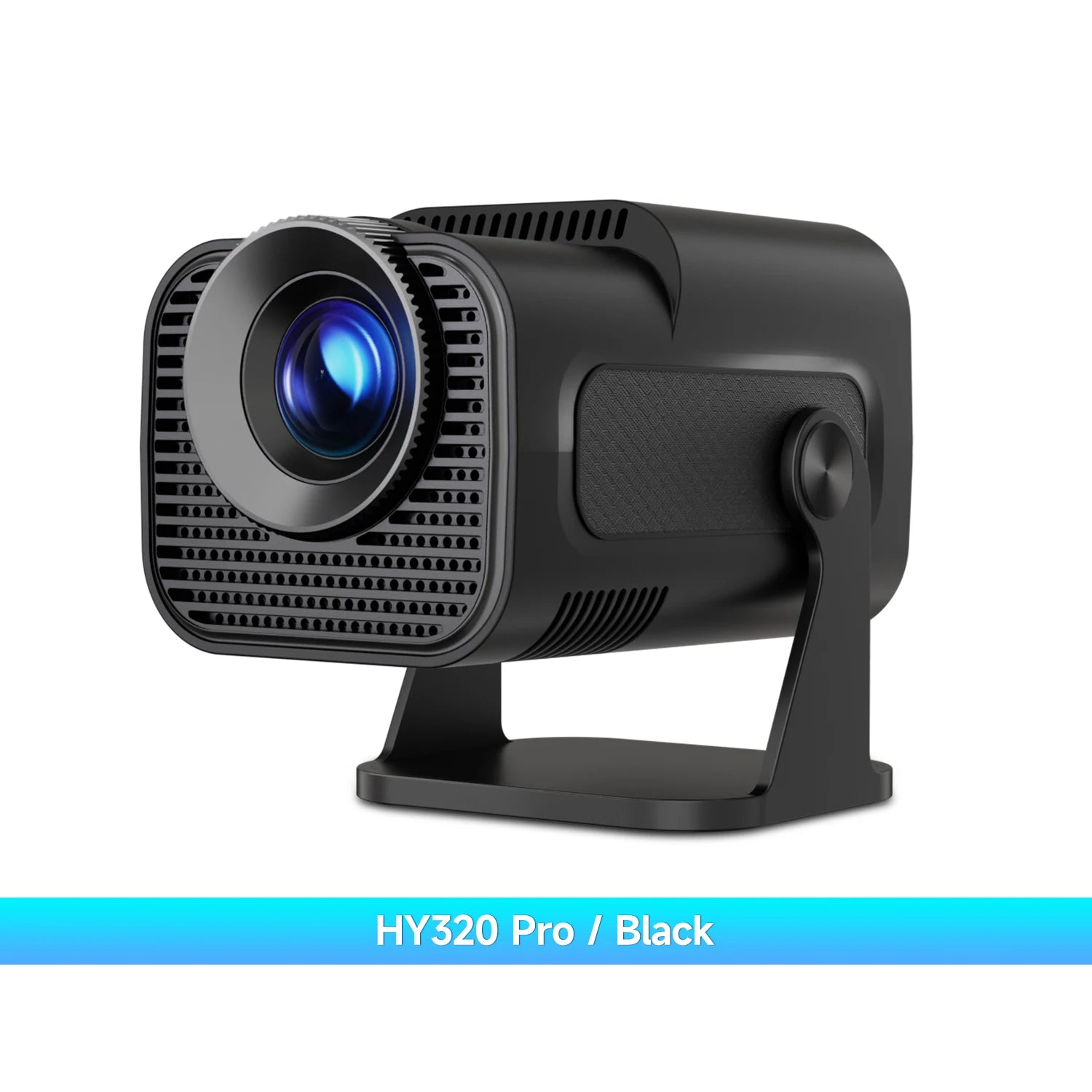 Magcubic HY320 Pro Native 720P Android 11 4K Projector 300ANSI Wifi6 BT5.0 Cinema Outdoor Portable 180° Rotable Projector Leedoar