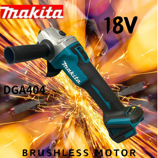 Makita 18V GrinderTools 125/100mm Brushless Grinding Machine Power Tool Electric Grinder Rechargeable Wireless Drill Free Shippi