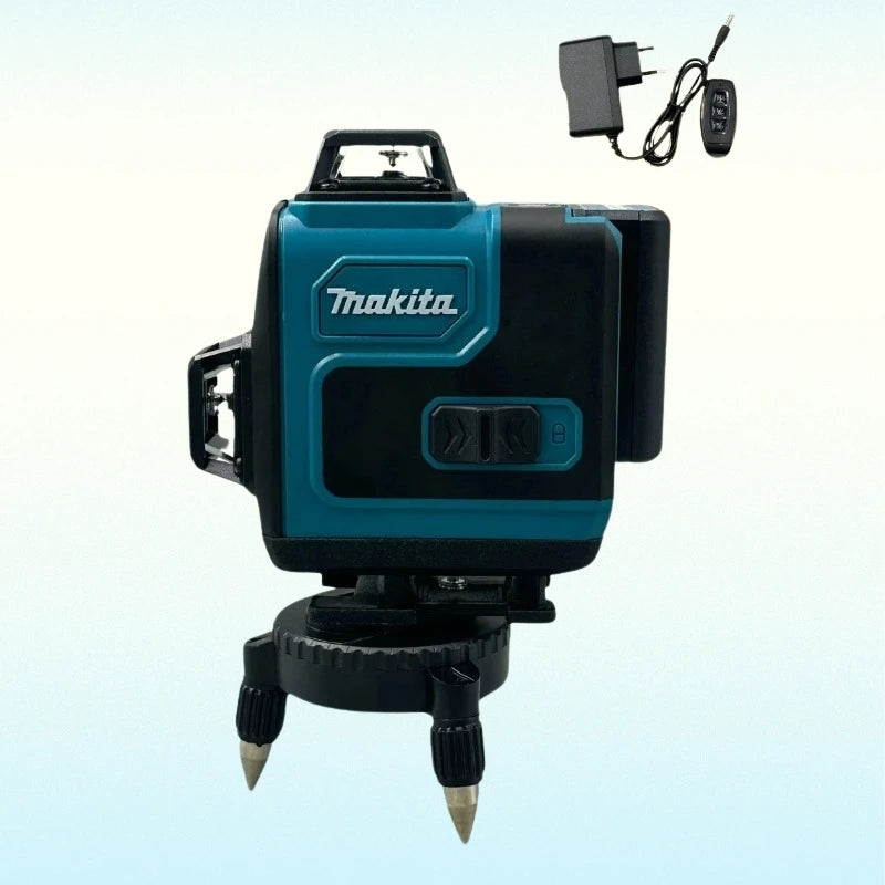 Makita High-Precision 16-Line 360 Horizontal Vertical Cross Level Green Light Laser High-Precision Wall-Mounted Portable Leedoar