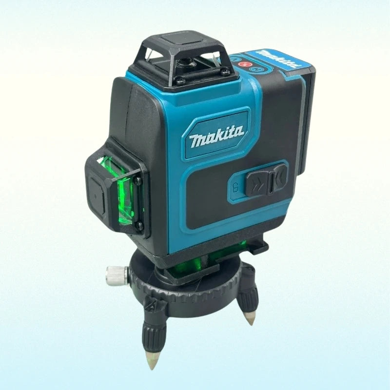 Makita High-Precision 16-Line 360 Horizontal Vertical Cross Level Green Light Laser High-Precision Wall-Mounted Portable Leedoar