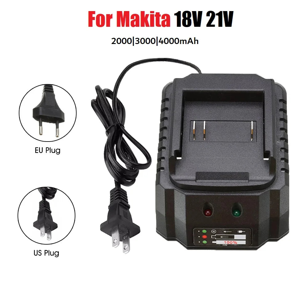 Makita model charger 18V 21V electric drill electric wrench Angle grinder charger electric tool battery charger Leedoar