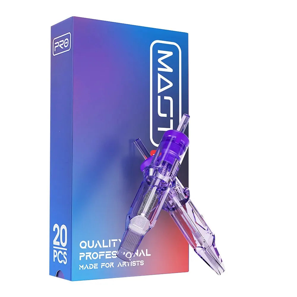 Mast PRO Tattoo Cartridge Needles RL Round Liner Descartável Esterilizado Segurança Agulha de Tatuagem 20 unidades/lote 