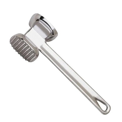 Meat Tenderizer Hammer 19cm Household Aluminum Alloy Steak Metal Mallet Kitchen Tool Heavy Duty Durable Double-Sided Tenderizer Leedoar