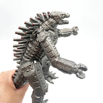 Mechagodzilla Godzilla Vs Kong Giant Action Figure King of The Monster Movable Joints Dinosaur 17cm Gojira Mecha Model Boys Toys Leedoar