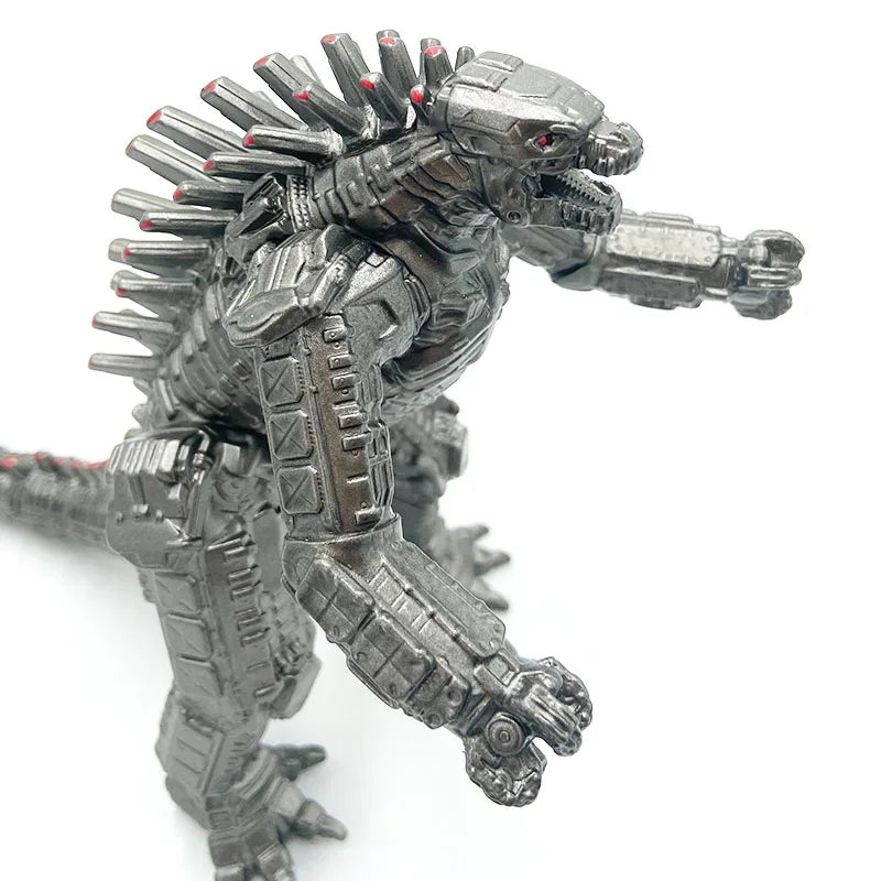 Mechagodzilla Godzilla Vs Kong Giant Action Figure King of The Monster Movable Joints Dinosaur 17cm Gojira Mecha Model Boys Toys Leedoar