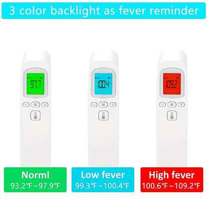 Medical Household Infrared Forehead Digital Adult Non-contact Laser Thermometer LCD Baby Adult Fever InfantBody Ear Thermometer Leedoar