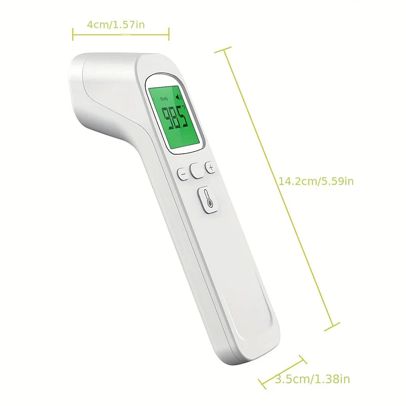 Medical Household Infrared Forehead Digital Adult Non-contact Laser Thermometer LCD Baby Adult Fever InfantBody Ear Thermometer Leedoar