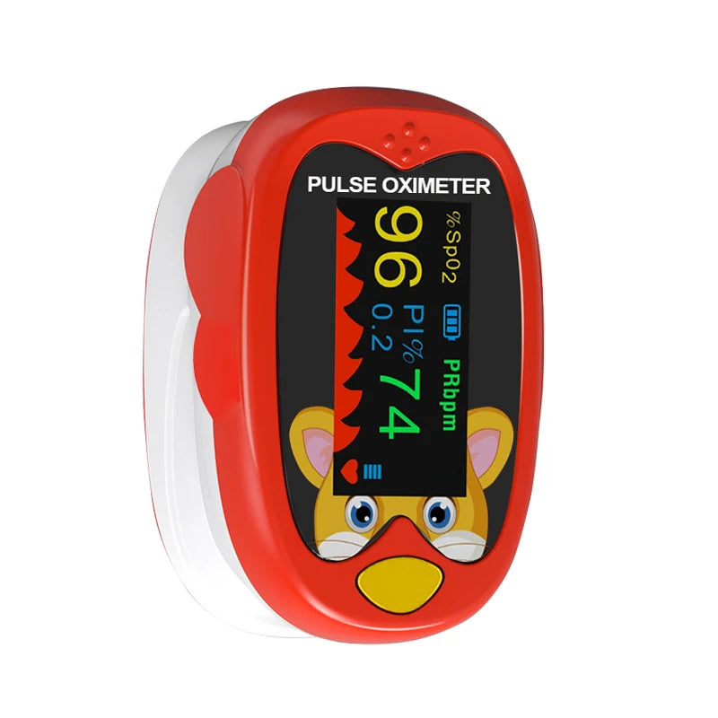 Medical Infant Finger Pulse Oximeter Pediatric SpO2 Blood Oxygen Saturation Meter Neonatal Children Kids Rechargeable Leedoar