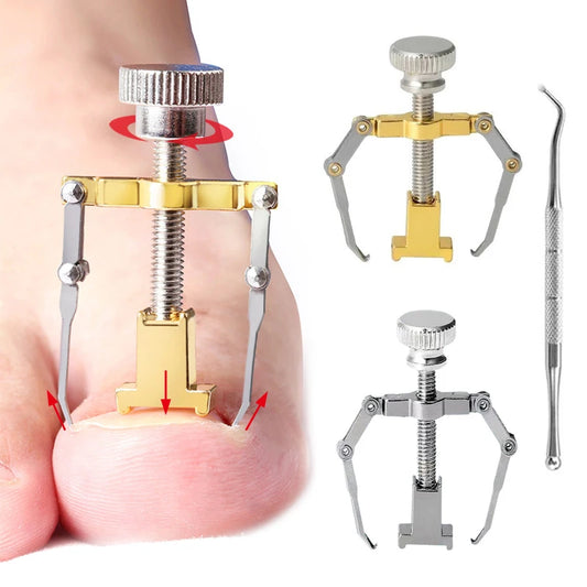 Medical Ingrown Toenail Correction Brace Kit Professional Toe Nail Care Pedicure Manicure Clipper Fixer Recover Corrector Tool Leedoar