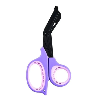 Medical Scissors Bandage Scissors Trauma Shears for Nurses, 7.5" Fluoride Coated Non-stick Blades Nursing EMT Students First Aid Leedoar