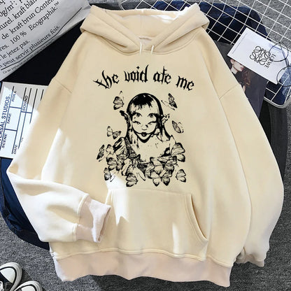 Melanie Martinez Hoodies Women Graphic Long Sleeve Fleece Winter Street Fashion Sweatshirts Top Female Oversized Streetwear