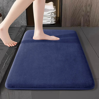 Memory Foam Bathroom Rug Anti-slip bathroom mat Ultra Soft floor mat Non-Slip Water Absorbent Leedoar