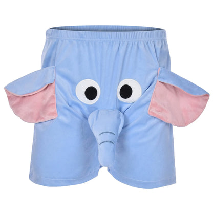 Homens Shorts Elefante Boxer Novidade Shorts Cueca Humorística Brincadeiras Presentes Para Homens Boxers Com Tema Animal Shorts Lingerie Calcinhas 