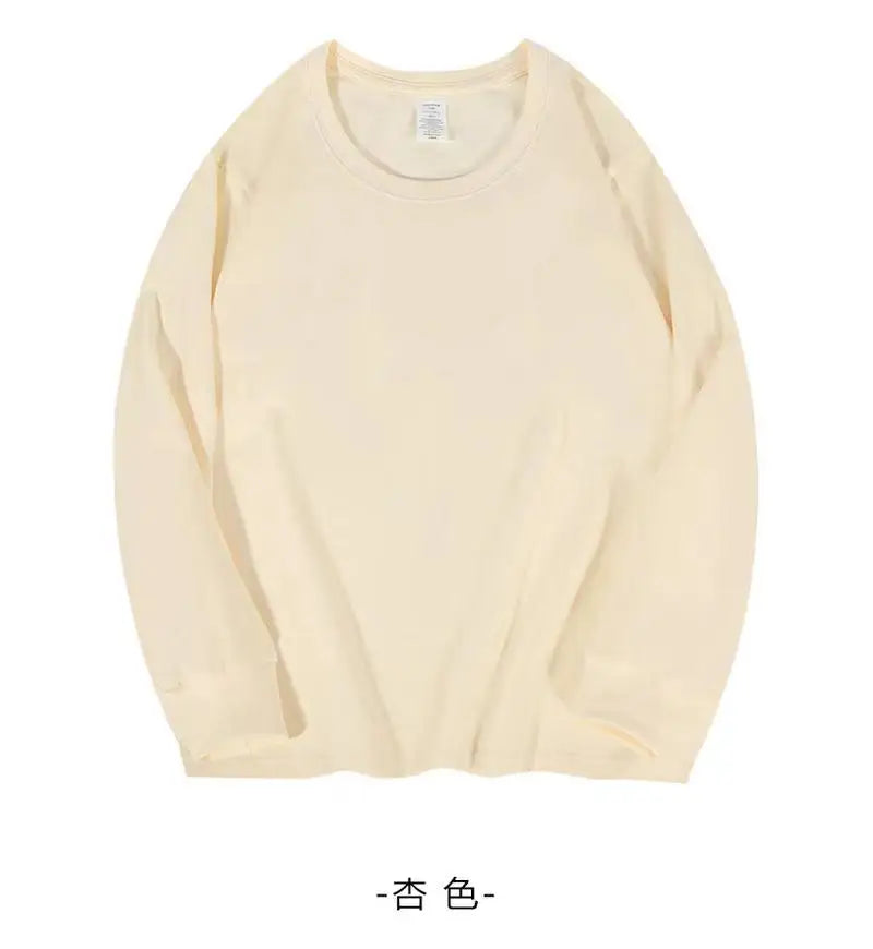 Mens T Shirts Casual Long Sleeve Cotton Moisture Wicking Heavyweight Tees Tanks Classic Loose Fit Tshirts for Men Leedoar