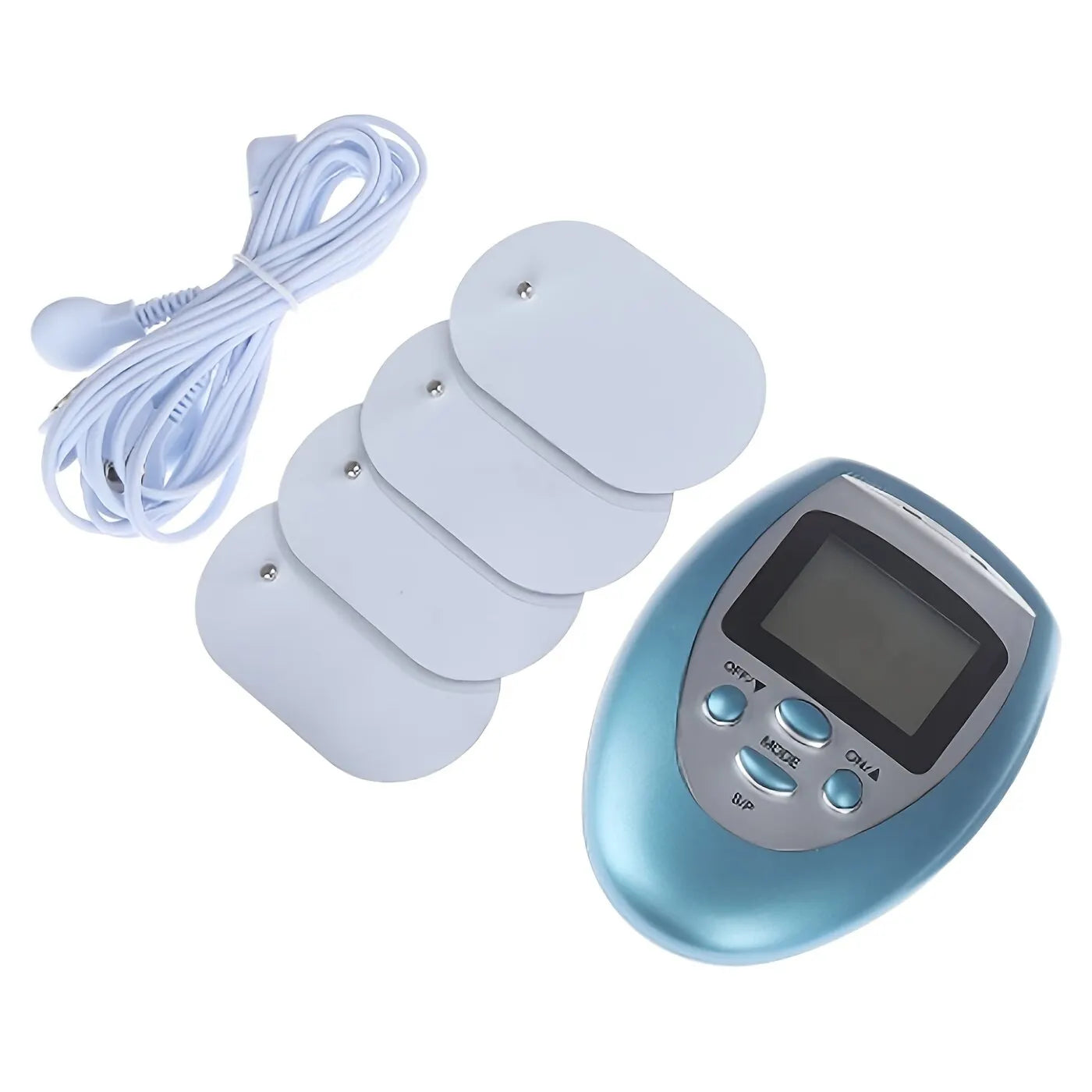 Micro Current Body Electric Massager 8 Modes Multi-Function Electric Massager With LED Display Meridian Massager For Full Body Leedoar