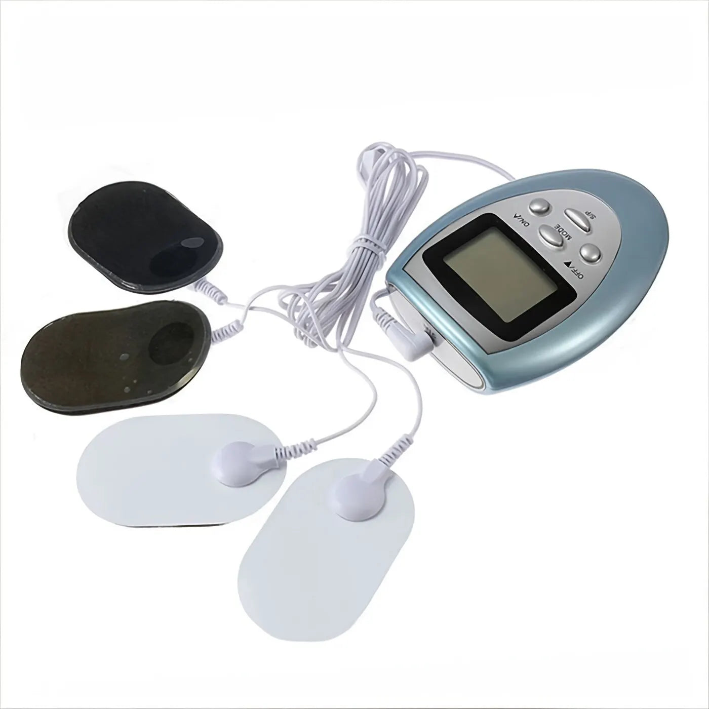 Micro Current Body Electric Massager 8 Modes Multi-Function Electric Massager With LED Display Meridian Massager For Full Body Leedoar