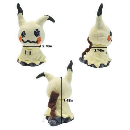 Mimikyu Eevee Stuffed Plush Toy,Birthday Kids Gifts,Christmas,Anime Character Dolls 7" Leedoar