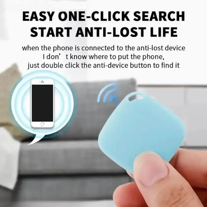 Mini Bluetooth 5.0 Tracker AntiLost Device Round Pet Kids Bag Wallet Tracking Smart Finder Locator gps tracker  wireless Leedoar