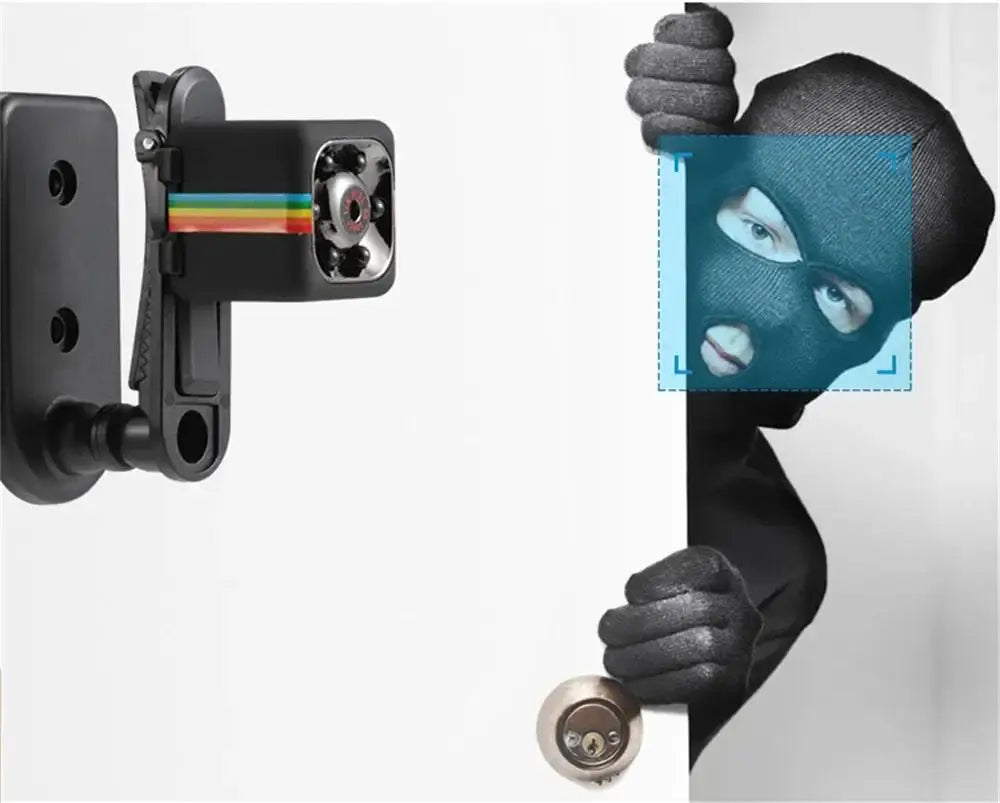 Mini Camera HD 1080P Portable Small Nanny Cam Video Voice Recorder Indoor Covert Security Camera for Home and Office Leedoar