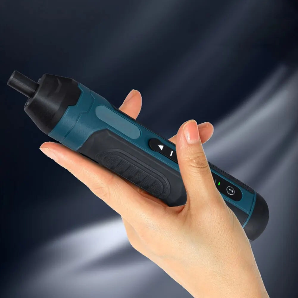 Mini Cordless Electric Screwdriver Rechargeable 1300mah Adjustment Power Drill Multi-function Disassembly Torque Repair Tools Leedoar