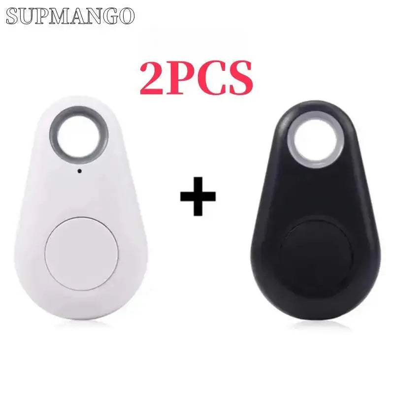 Mini Fashion Smart Dog Pets Bluetooth 4.0 GPS Tracker Anti Lost Alarm Tag Wireless Child Bag Wallet Finder Locator 2PCS Leedoar