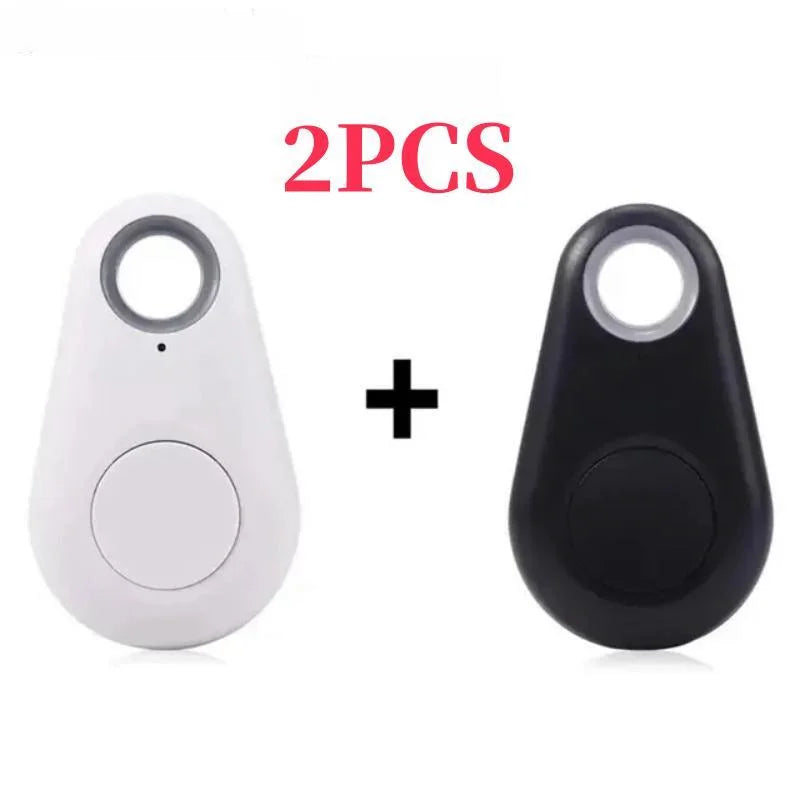 Mini Fashion Smart Dog Pets Bluetooth 4.0 GPS Tracker Anti Lost Alarm Tag Wireless Child Bag Wallet Finder Locator 2PCS Leedoar