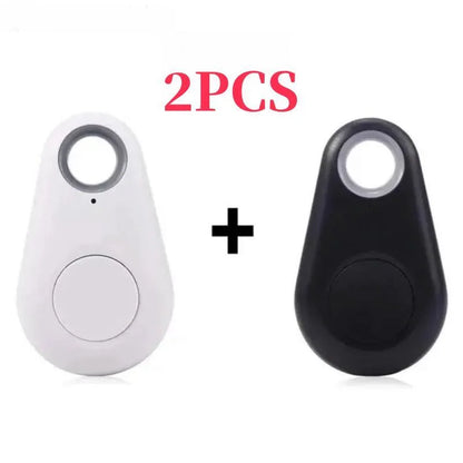 Mini Fashion Smart Dog Pets Bluetooth 4.0 GPS Tracker Anti Lost Alarm Tag Wireless Child Bag Wallet Finder Locator 2PCS Leedoar