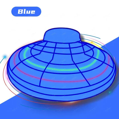 Mini Flying Ball Toys Magic Ball Flying Spinner Flight Gyro UFO Fingertip Drone Aircraft induction gyroscope Decompression Toy Leedoar