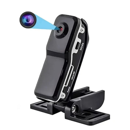 Mini HD DV Camera Body Camcorder Portable Mount Video Record Nanny Security Sports Car DVR Webcam Small Cam For Home and Office Leedoar