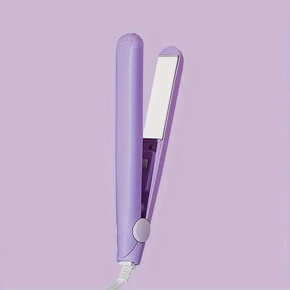 Mini Hair Straightener, Multi-color Splint, Quick Heating, Non-damaging Ceramic Plate, Bangs Clip, Curling and Straightening Leedoar