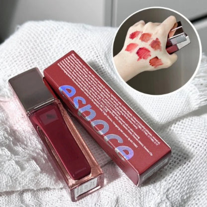 Espelho Gloss Lip Glaze Maquiagem de longa duração Batom hidratante Alto brilho Durável Brilho labial à prova d'água Cosméticos 6 cores 