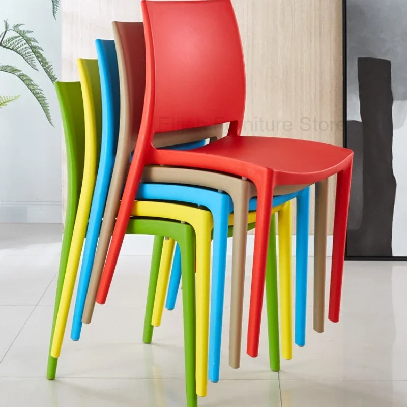 Modern Plastic Living Room Chairs Design Nordic Living Room Chairs Minimalist Relaxing Meuble Maison Home Furniture WZ50KT