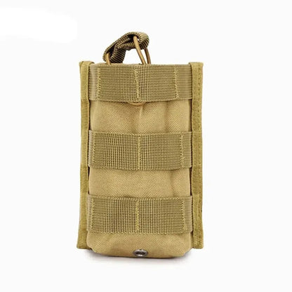 Molle Mag Pouch Hunting Tactical Single Rifle Magazine Pouch Open Top Bag M4 M16 5.56 .223 Cartridge Clip Pouch Coldres de arma 