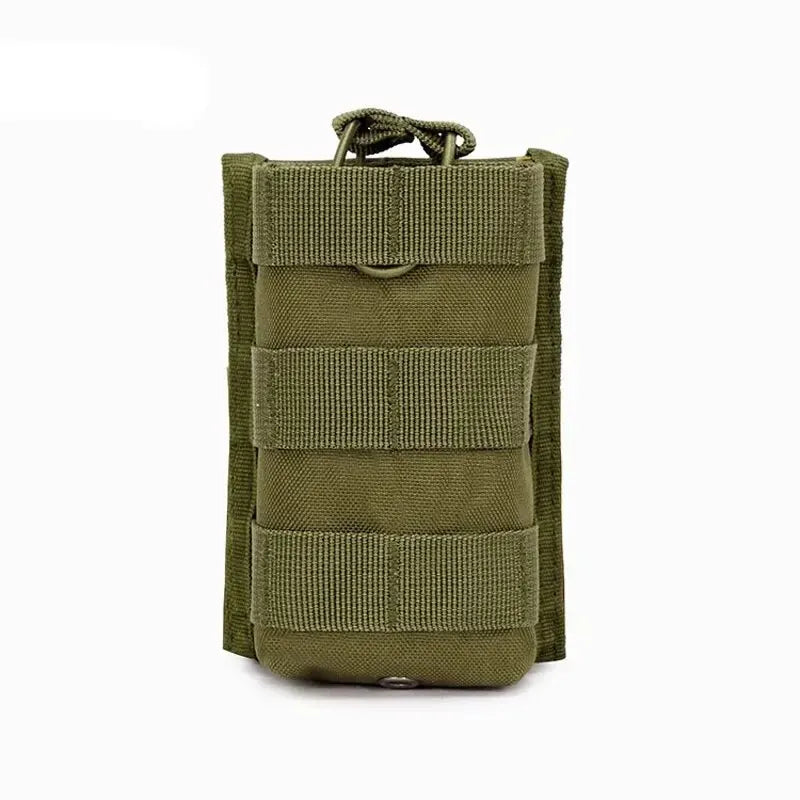 Bolsa para cargador Molle, bolsa táctica para caza, bolsa para cargador de un solo rifle, bolsa abierta en la parte superior, bolsa para cargador de cartucho M4, M16 5.56 .223, fundas para pistola 