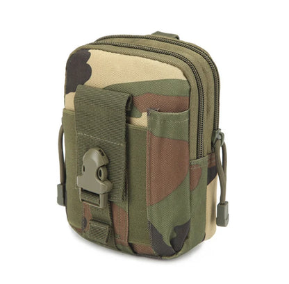 Riñonera Molle para hombre, bolsa pequeña de bolsillo para supervivencia, para correr, viajar, acampar, cazar, Airsoft 